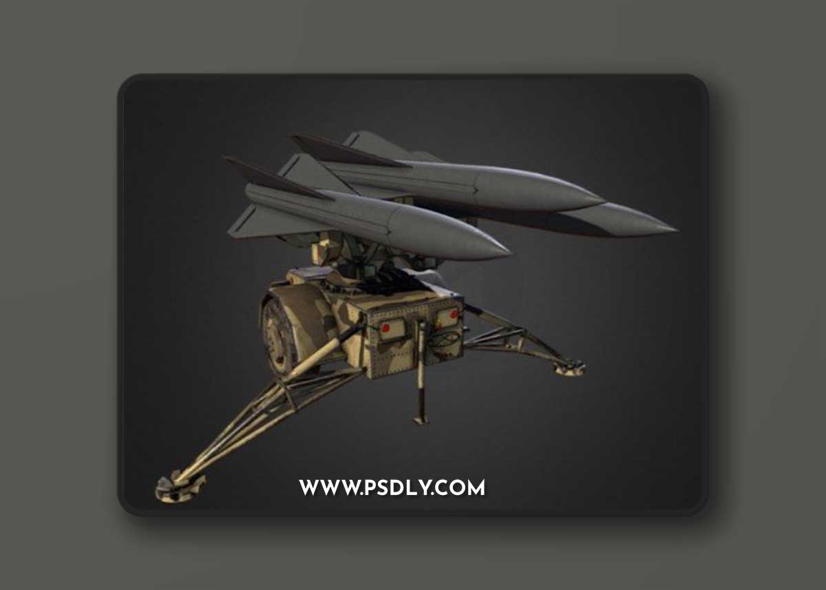 Missile Launcher 3D model