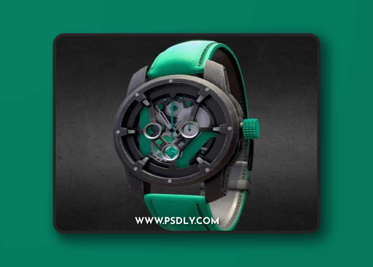 Neutrino Coin Watch 3D Model