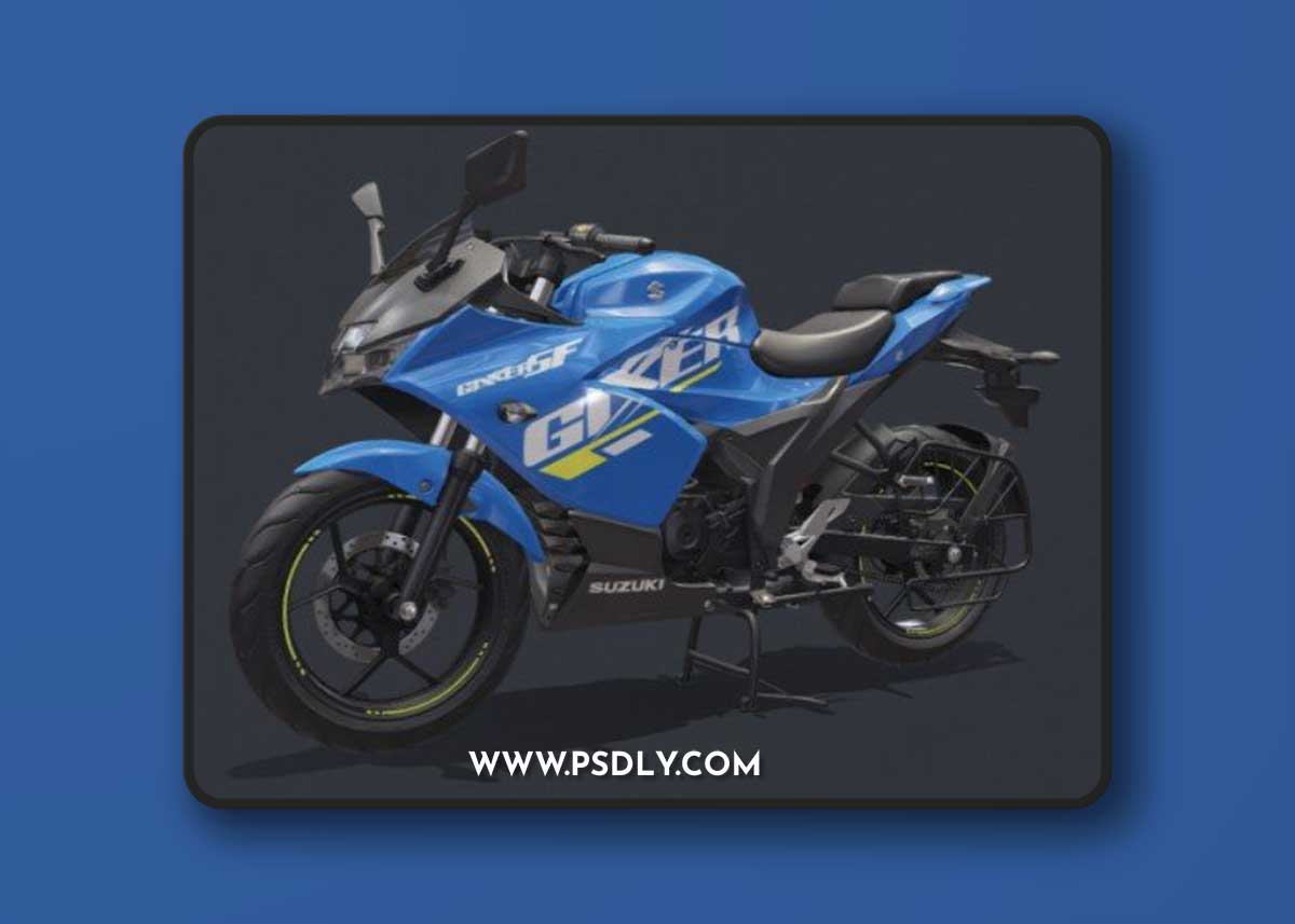 New Gixxer SF 2022 3D Model