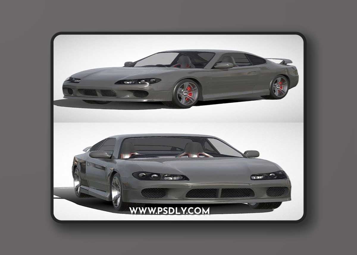 Nissan Silvia S15 3D Model