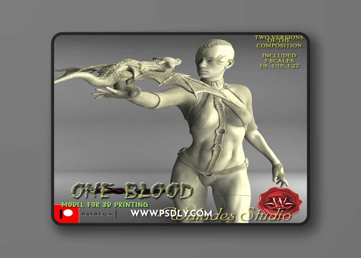 One Blood – 3D Print Model