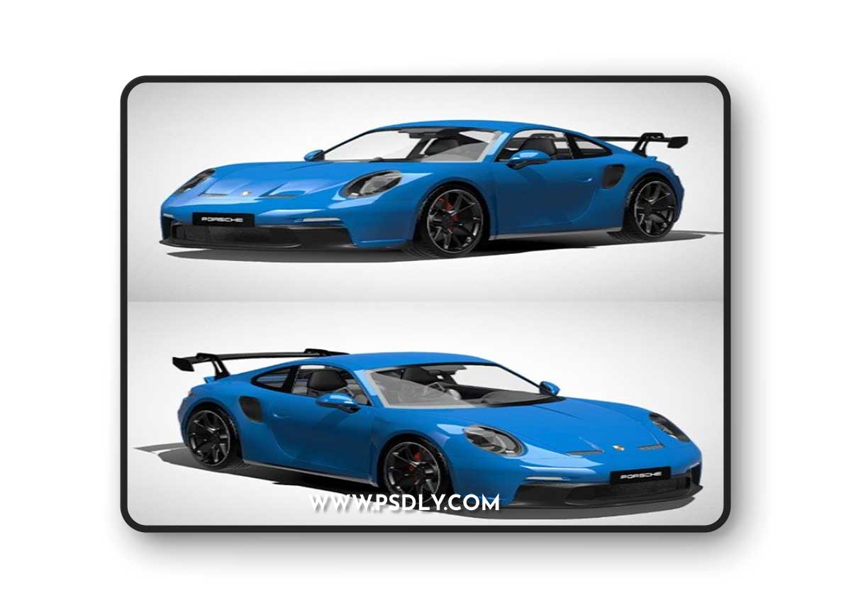 Porsche 911 GT3 (992) 3d model