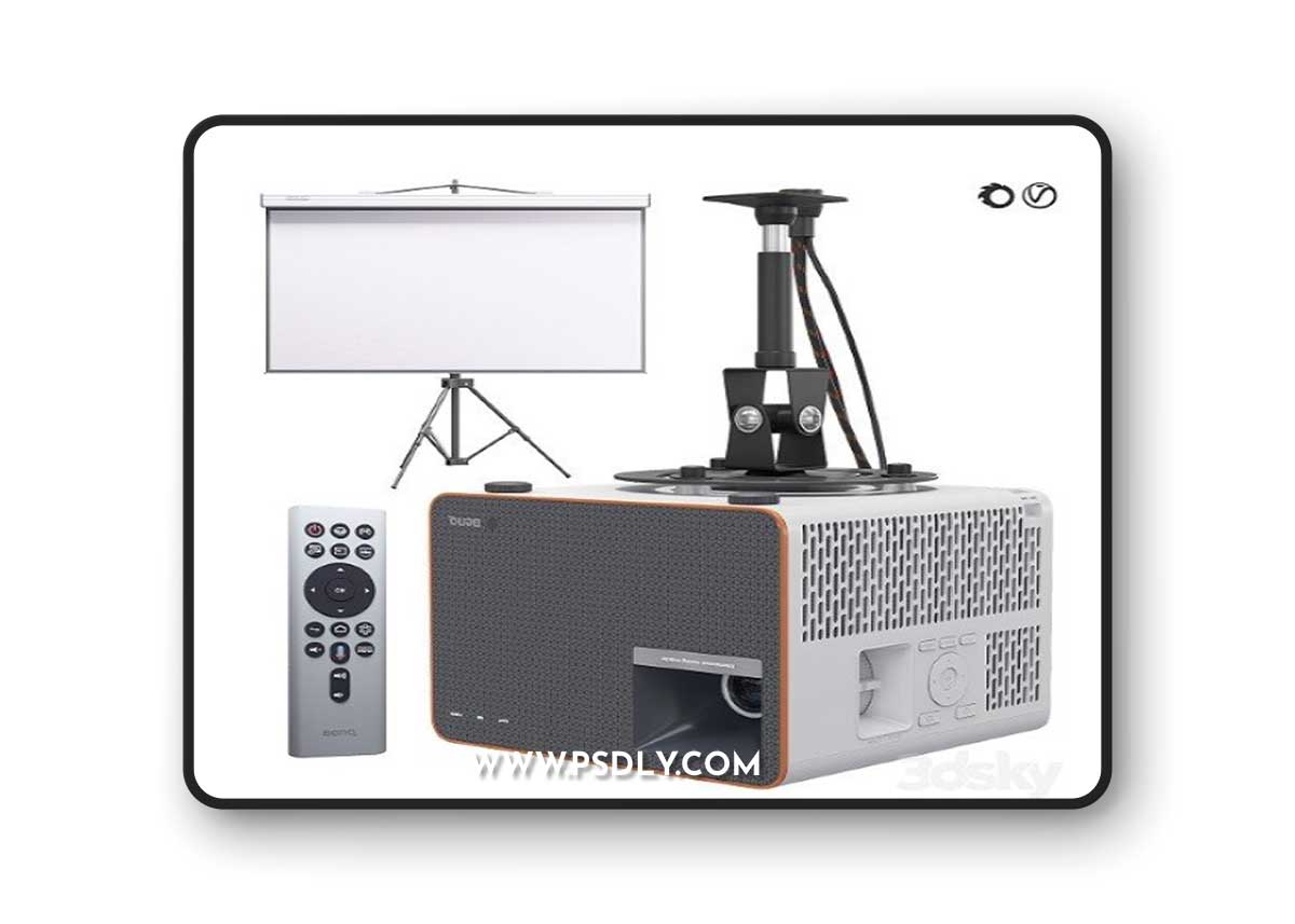 Projector BenQ X1300 I 4 LED Gaming Bracket