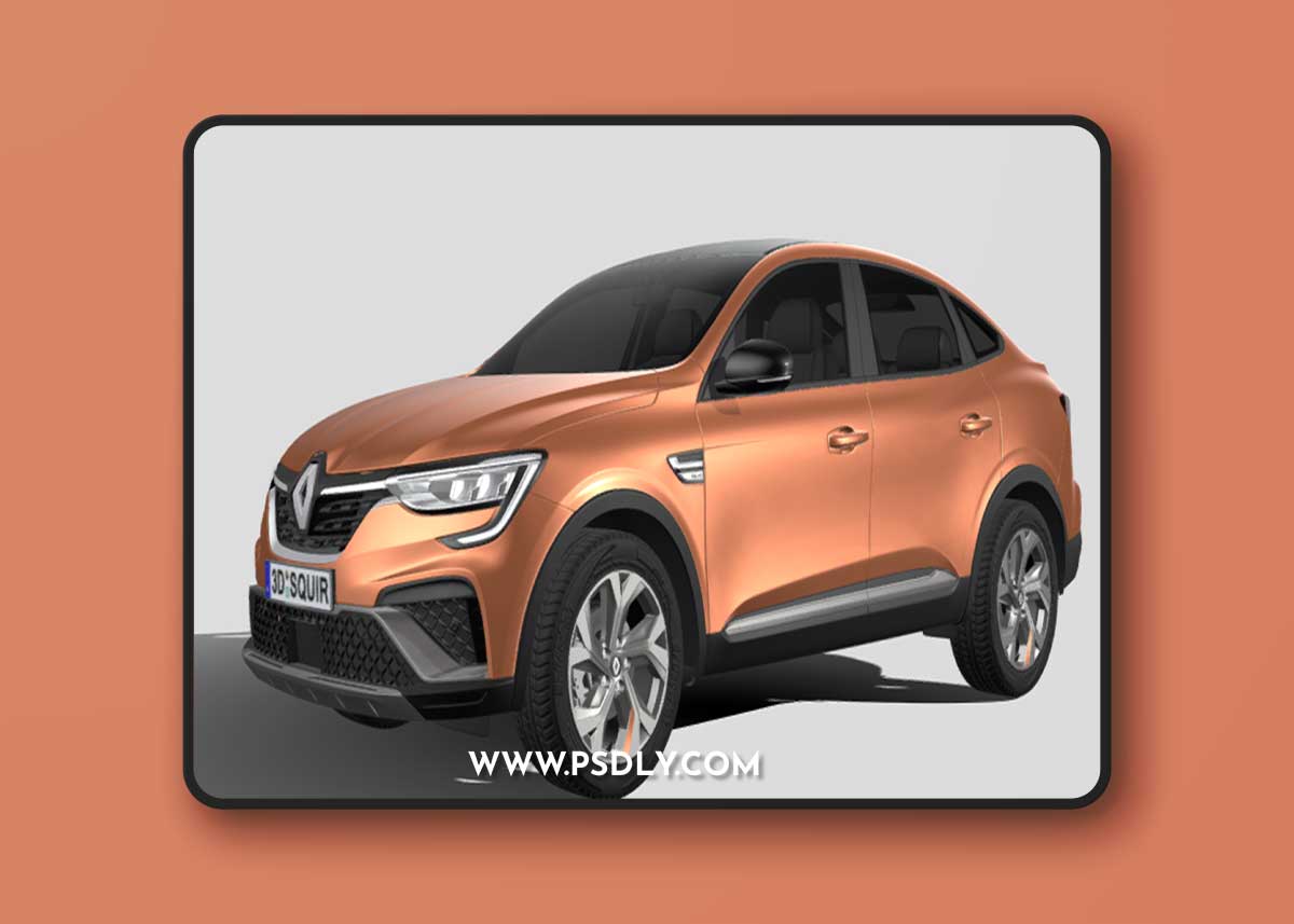 Renault Arkana RS-line 2022 3D Model
