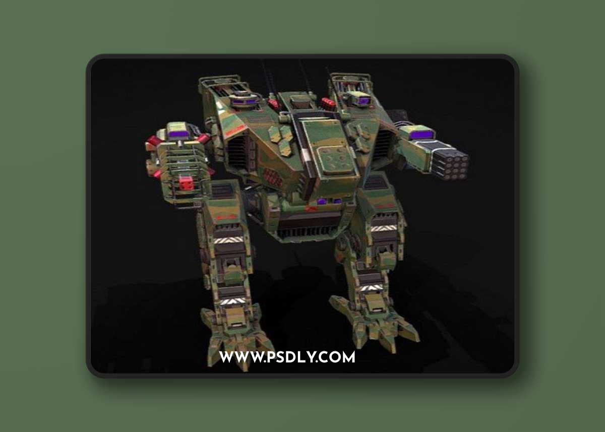 Robot Warfare 3D Model