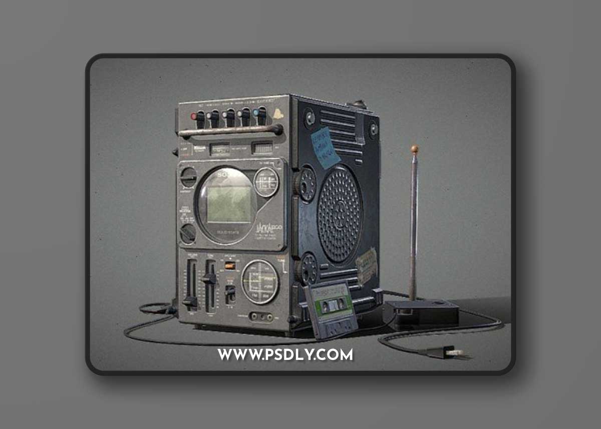 Sony FX 300 3D Model