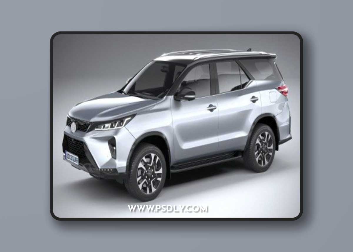 Toyota Fortuner 2021 3D model