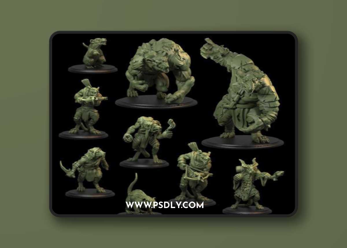 Tytan Troll Miniatures January 20203 D Print Model