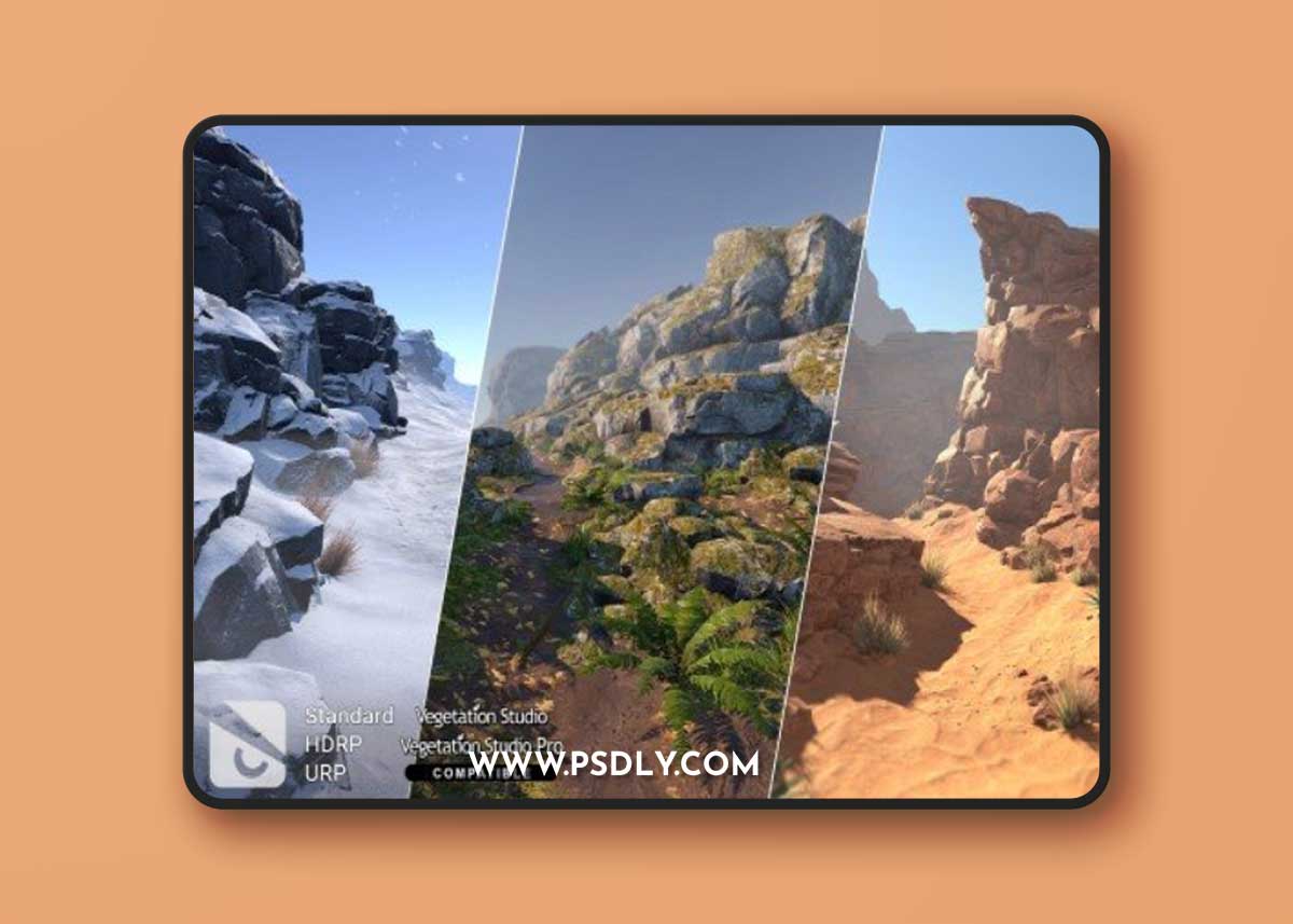 Unity Asset - PBR Rocks – Nature Pack v2.4