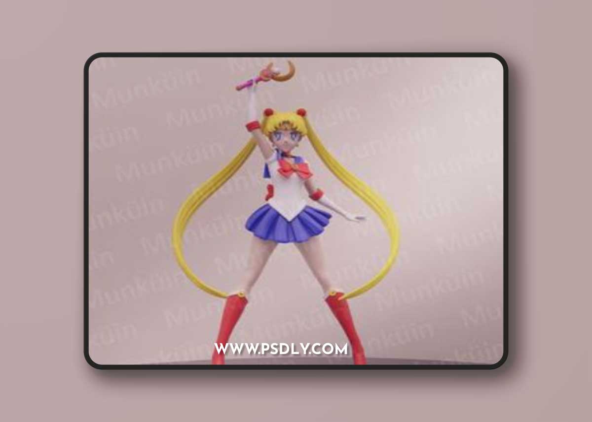 Usagi Tsukino Sailor moon 3D Print Model
