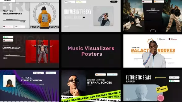 Music Visualizers Posters