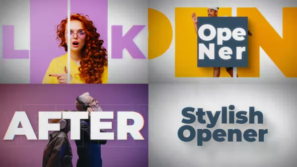 Videohive Stylish Opener 43420126