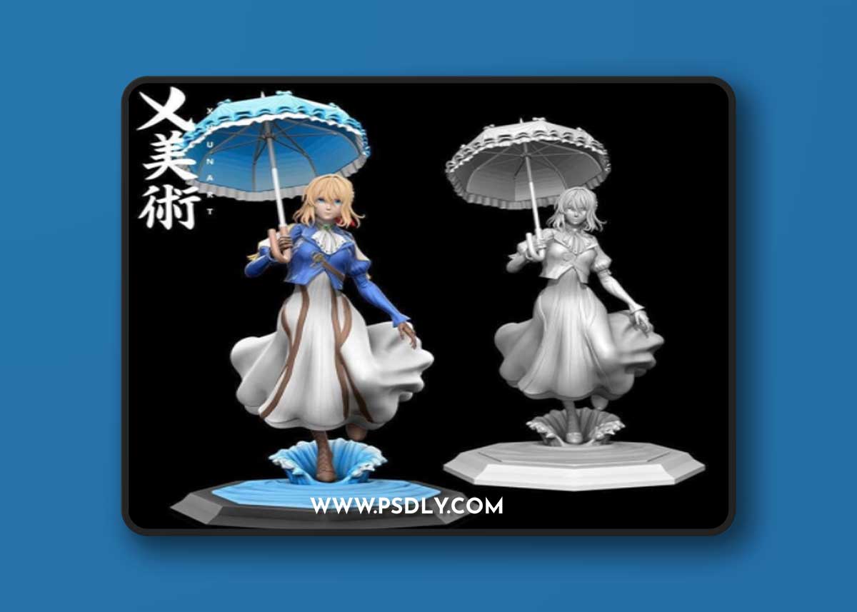 Violet Evergarden (NEW) – 3D Print Model