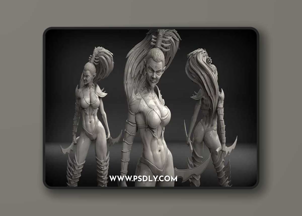 Walades Studio Lilith – 3D Print Model