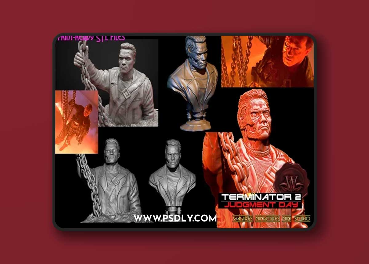 Walades Studio Terminator 2 3D Print Model