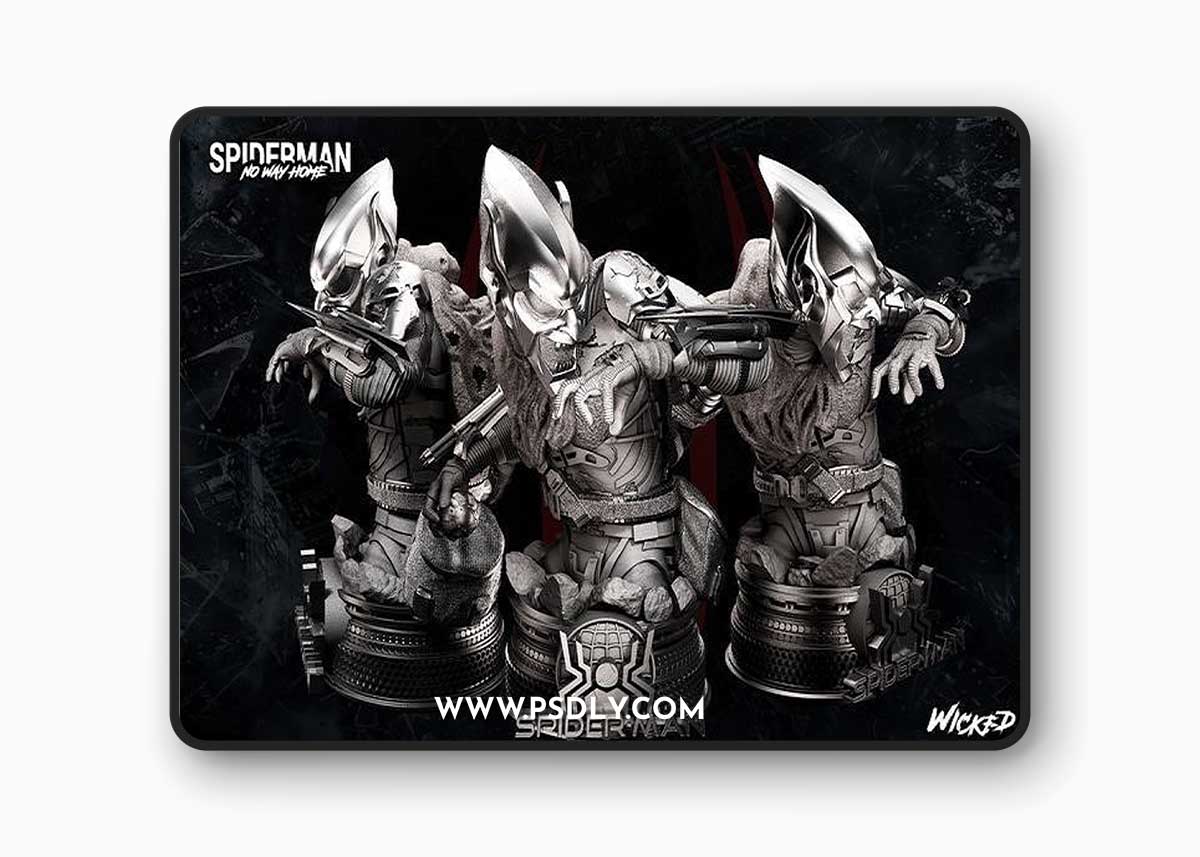 Wicked – Marvel Green Goblin Bust – 3D Print Model