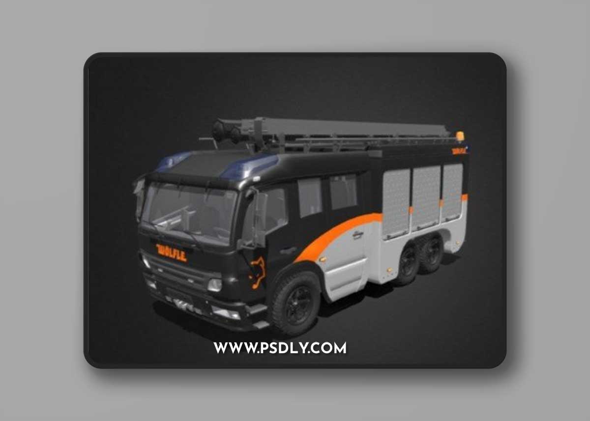 Woelfle Fire Truck 3D Model