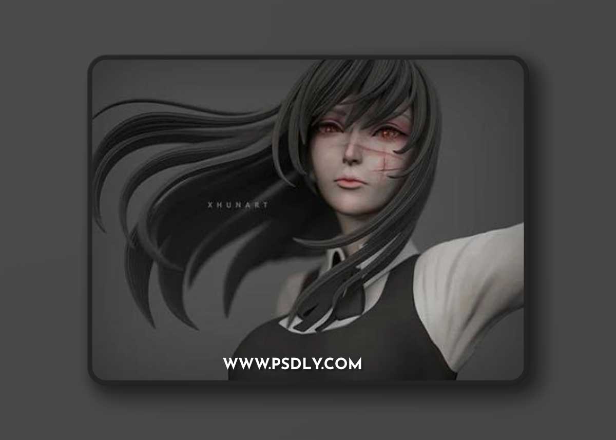 3D Print Chainsawman Asa Yoru