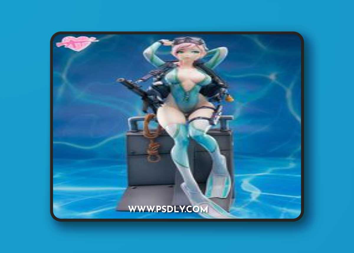 After School Arena Frog Lady Aegir 3D Print Model
