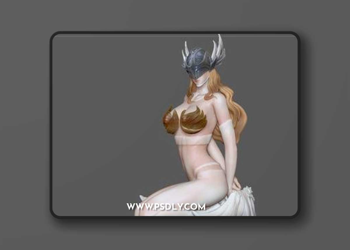 Angewomon Digimon Sexy Girl Pretty Angel Character Anime – 3D Print Model