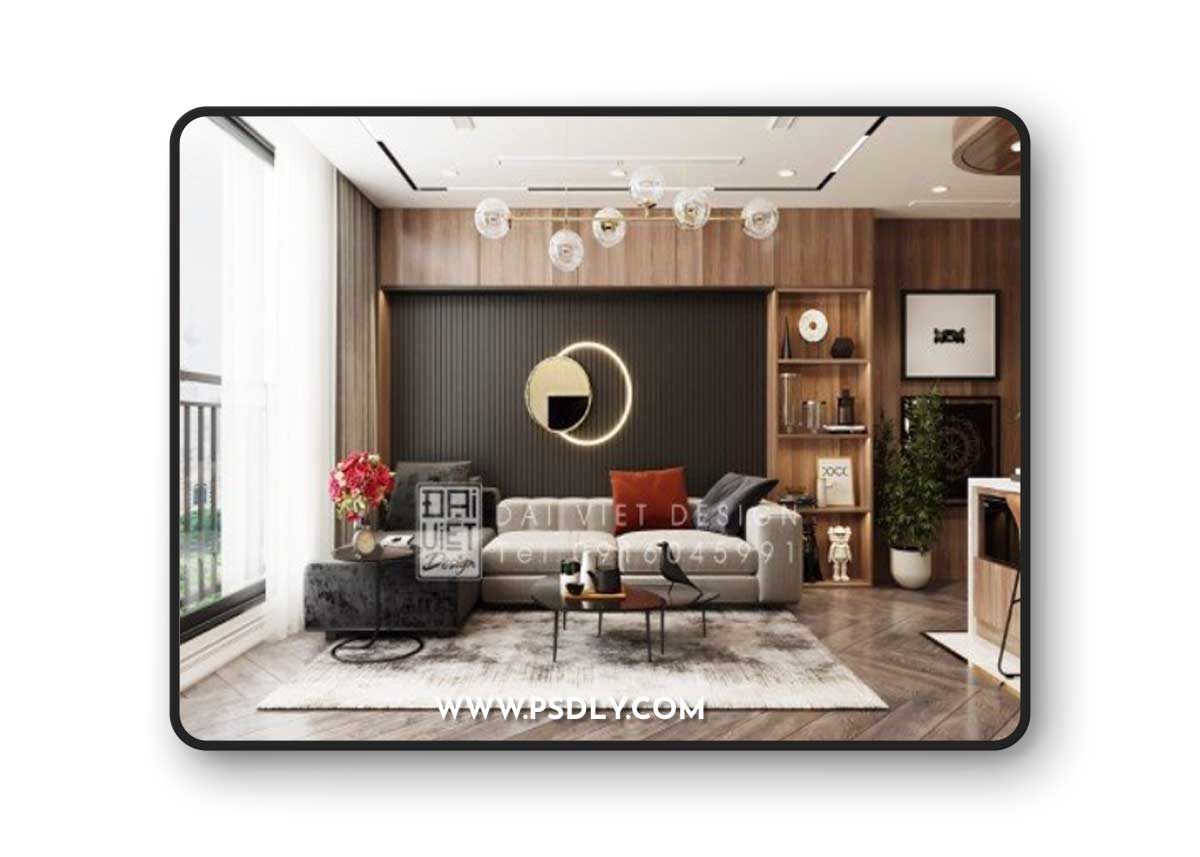 Apartment Interior Model by Dinh Xuan Giang