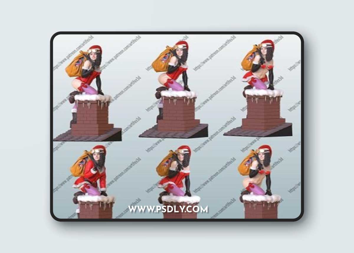 Artifex3d – Ladys Santa 3D Print Model