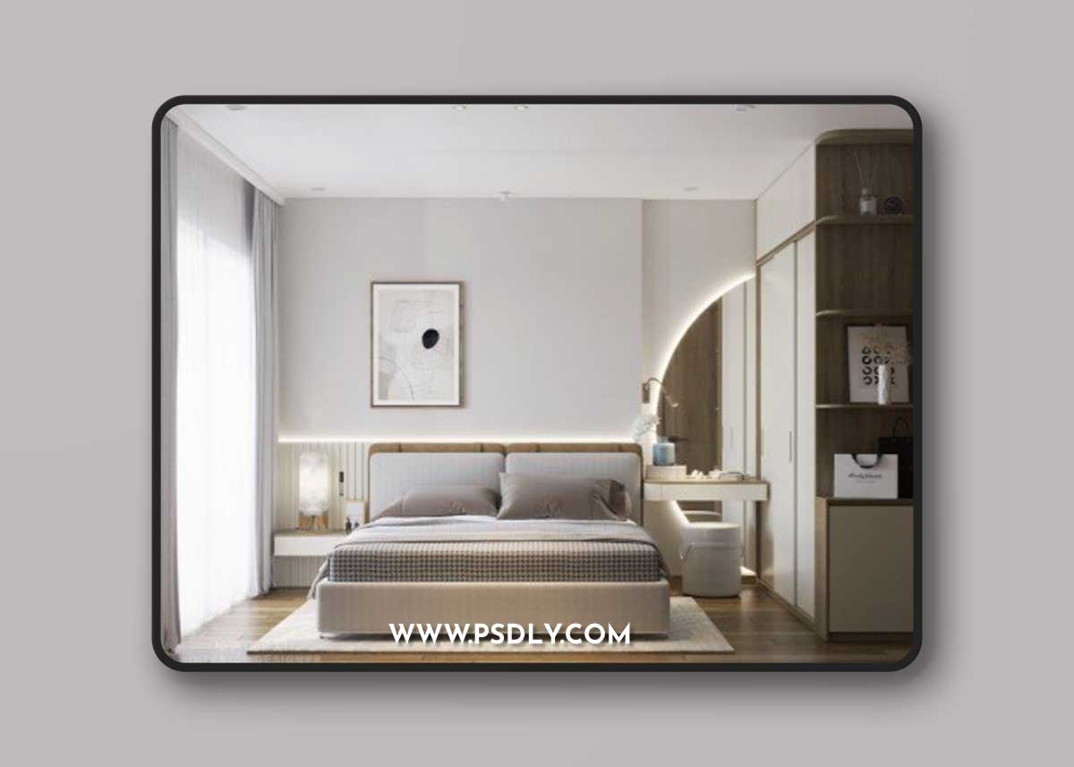 Bedroom Interior Model By Gem Tran