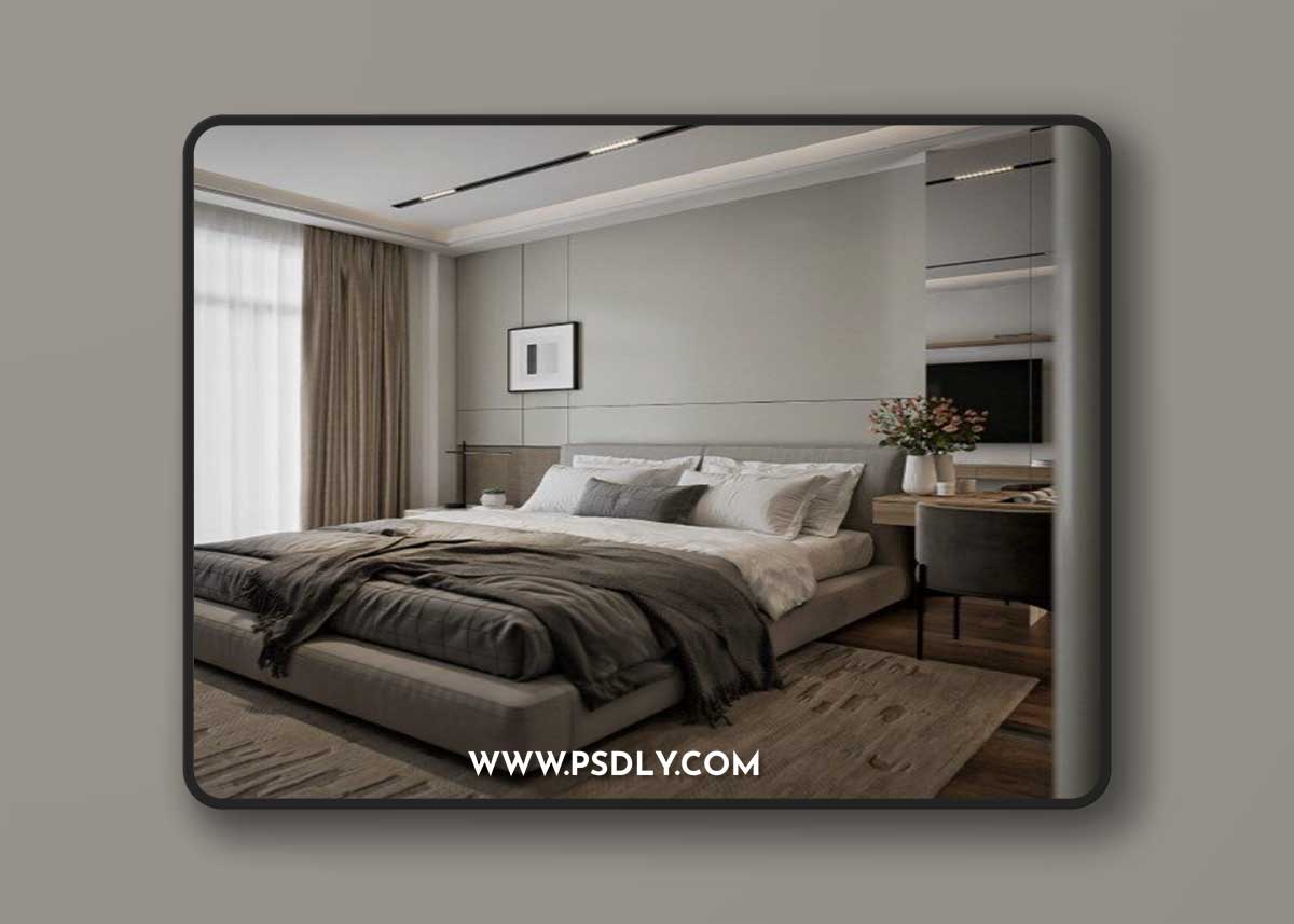 Bedroom Interior Scene By Hieu Phan
