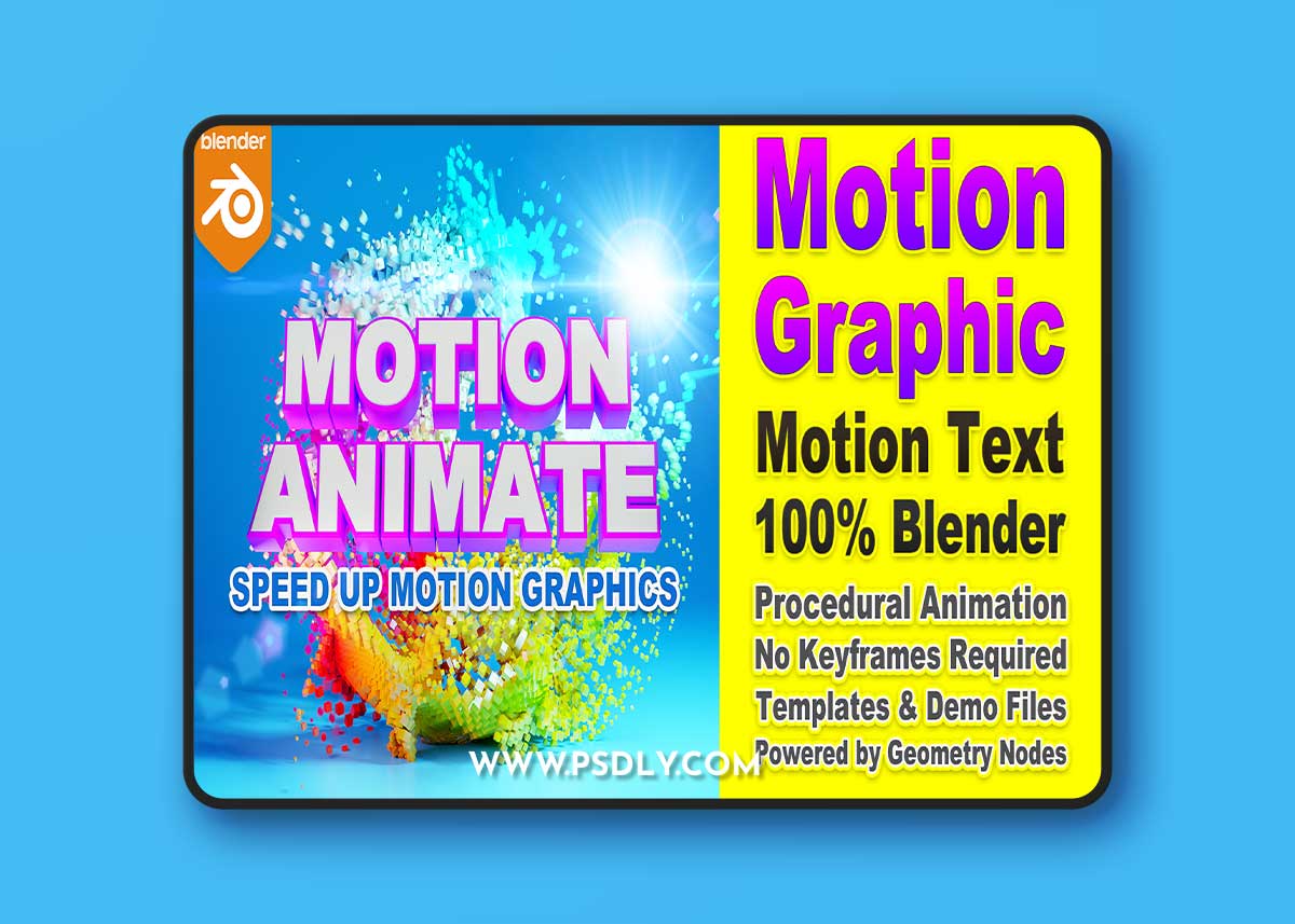 [Blender] Motion Animate 0.4