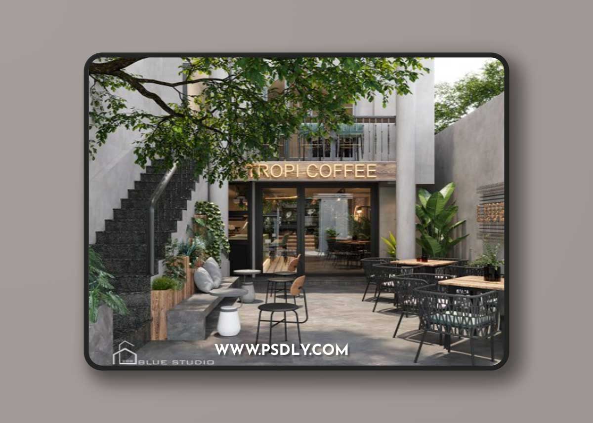 Coffee Room Interior By Vu Hung Thinh