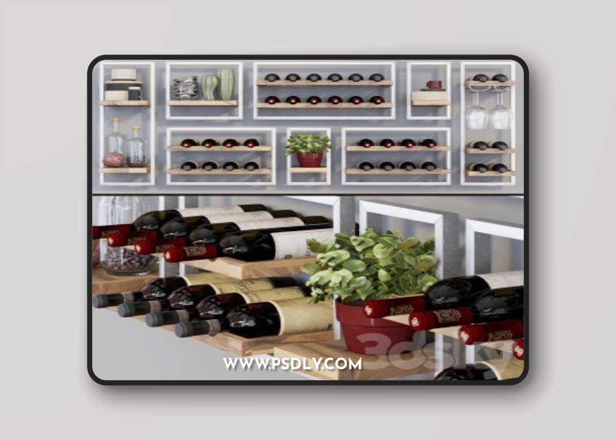 D Bodhi Shelfmate 01 Vray+Corona