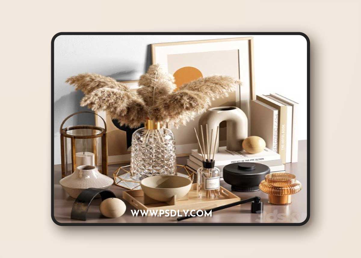Decor set 50 Vray+Corona