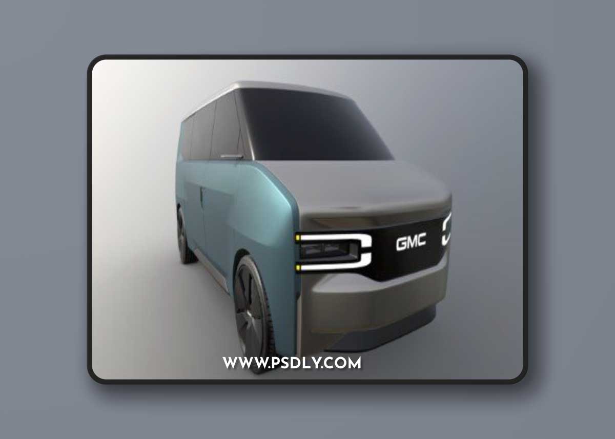 GMC Safari EV Concept 3D Model