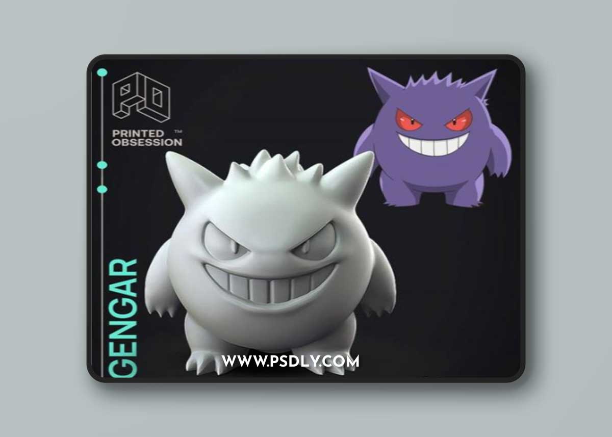 Gengar – 3D Print Model
