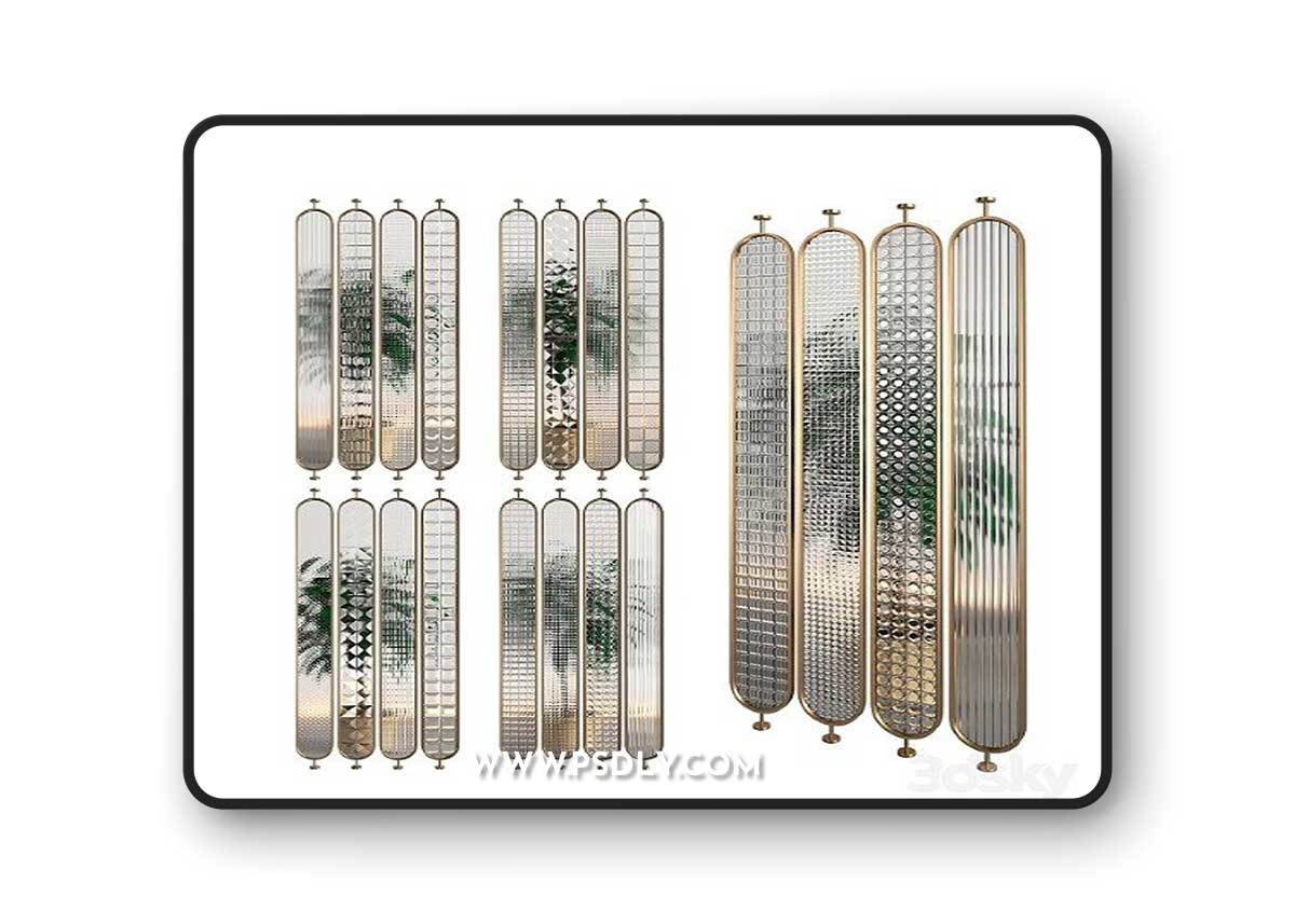 Glass Partition 11 Vray+Corona