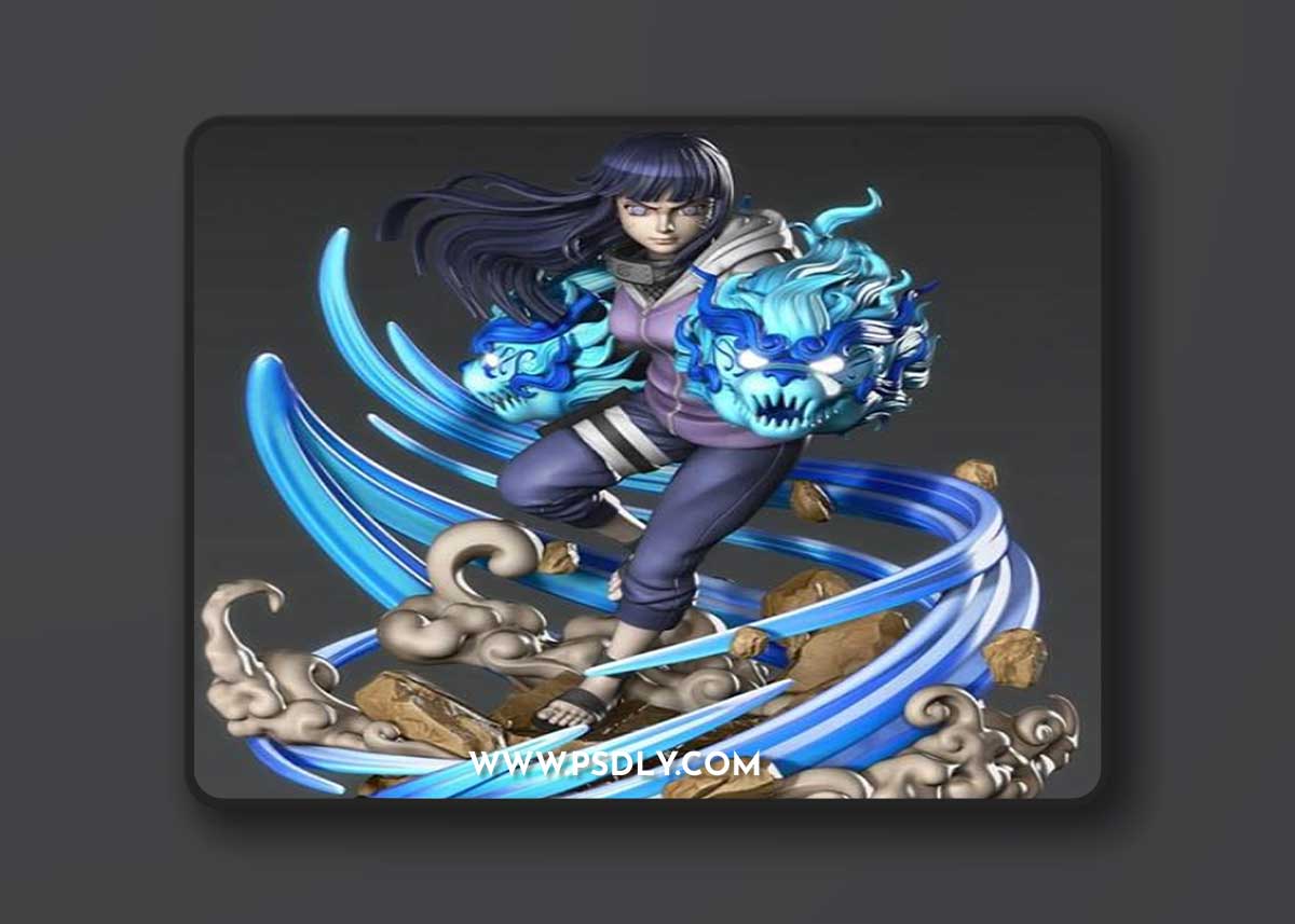 Hinata Hyuga - Naruto 3D Print