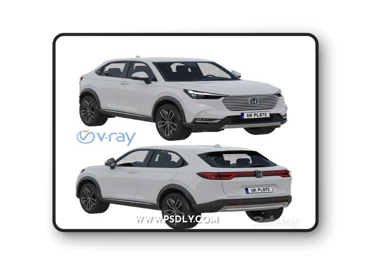 Honda HR-V 2022 3D model