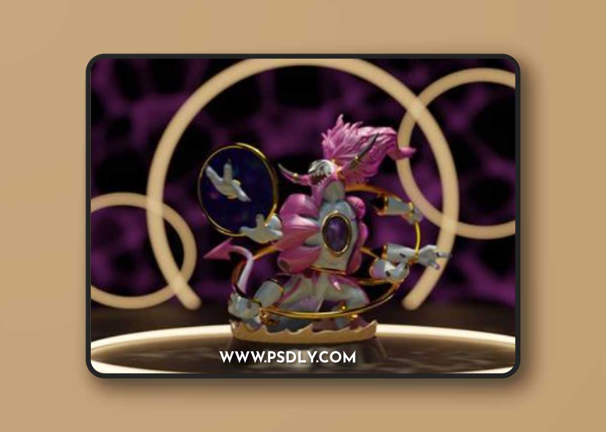 Hoopa Unbound – 3D Print Model