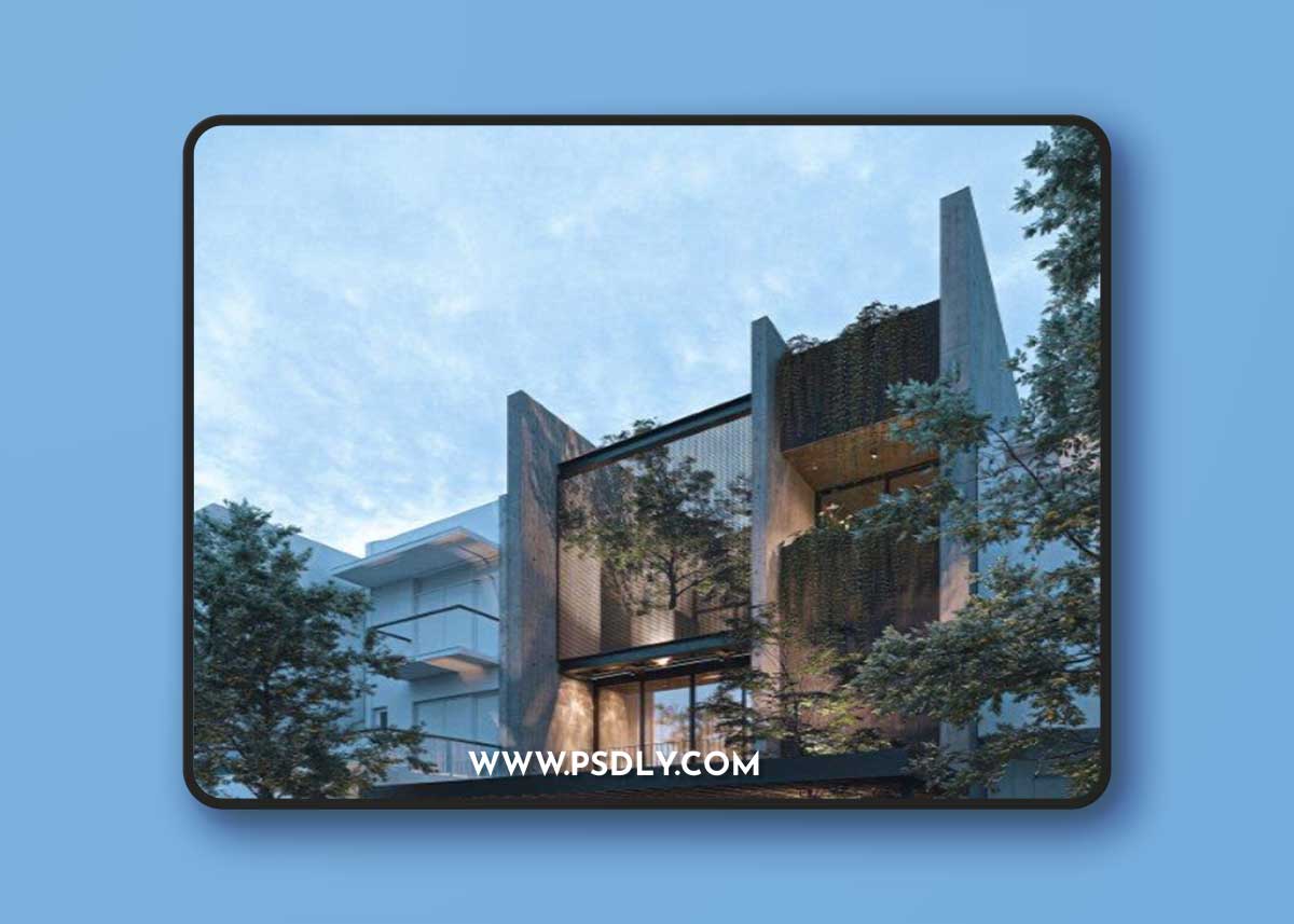 House Exterior Model By Binh Le