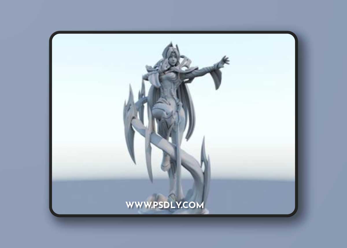 Irelia League of Legends – 3D Print Model