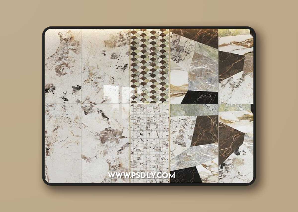 Keope 9CENTO Decor Set3 Vray+Corona
