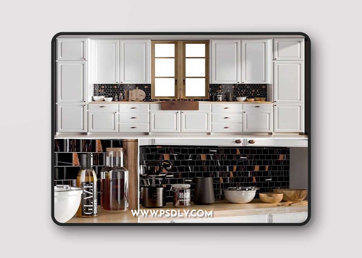Kitchen Fasads 5 Vray+Corona