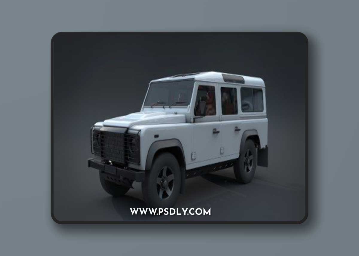 Land Rover Defender 3d model