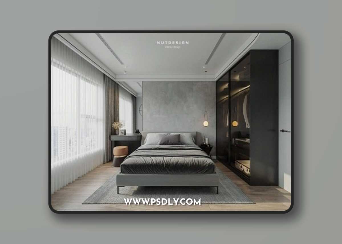 Master Bedroom Interior by Nguyen Ngoc Tung