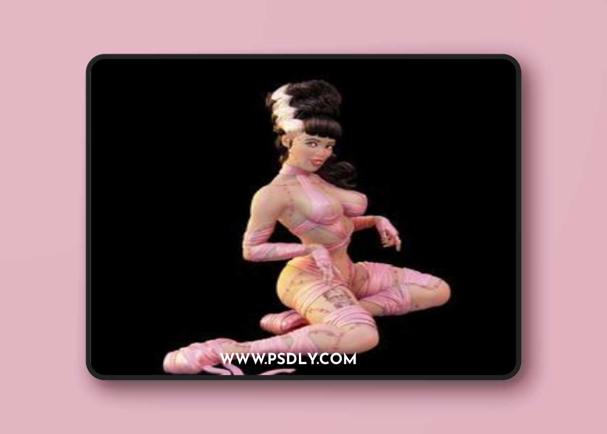 Messias 3D – Horror Betty Paige 3D Print Model
