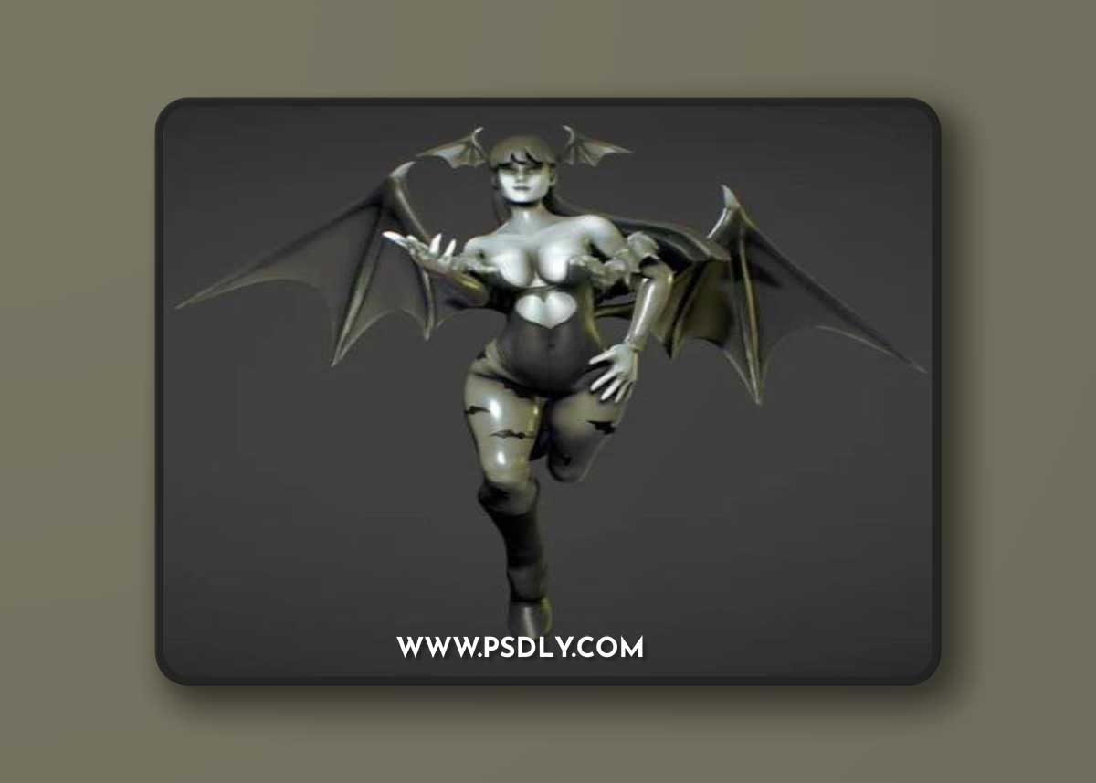 Morrigan Aensland - 3D Print