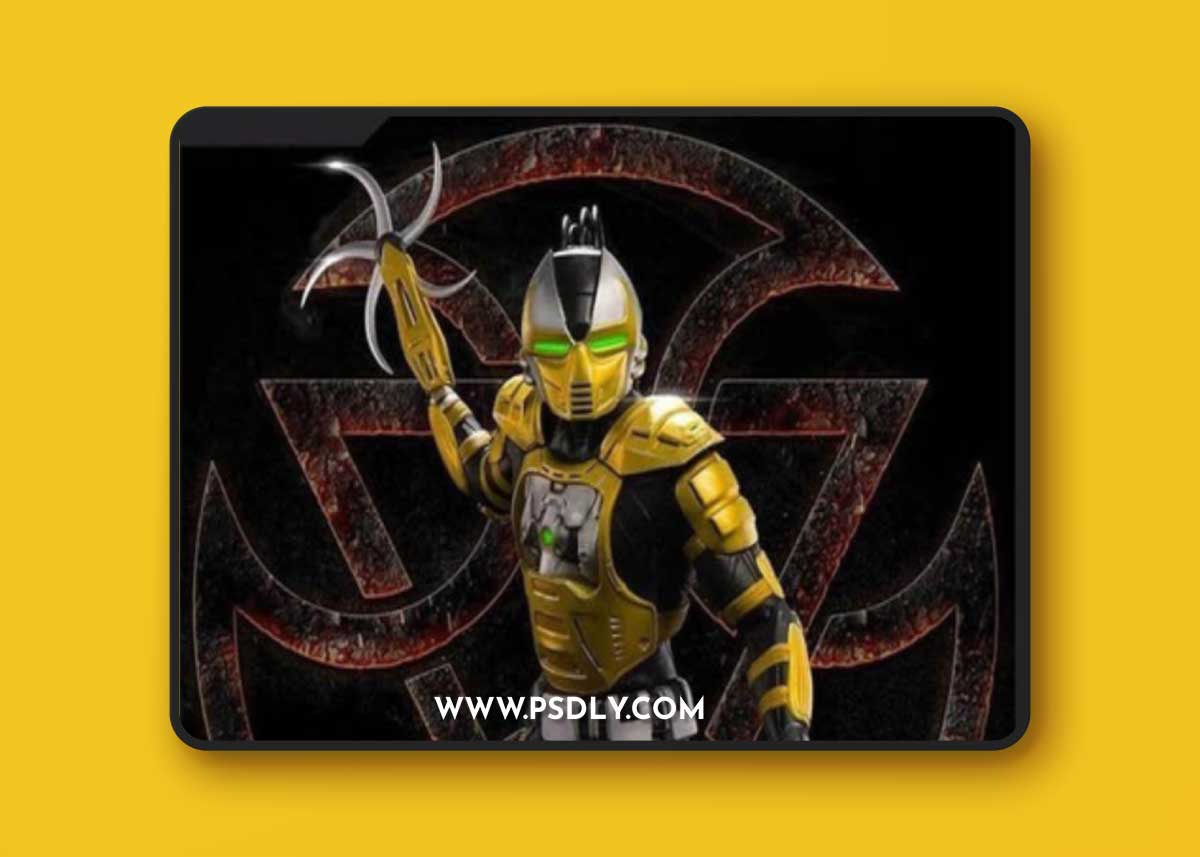 Mortal Kombat – Cyrax 3D Print