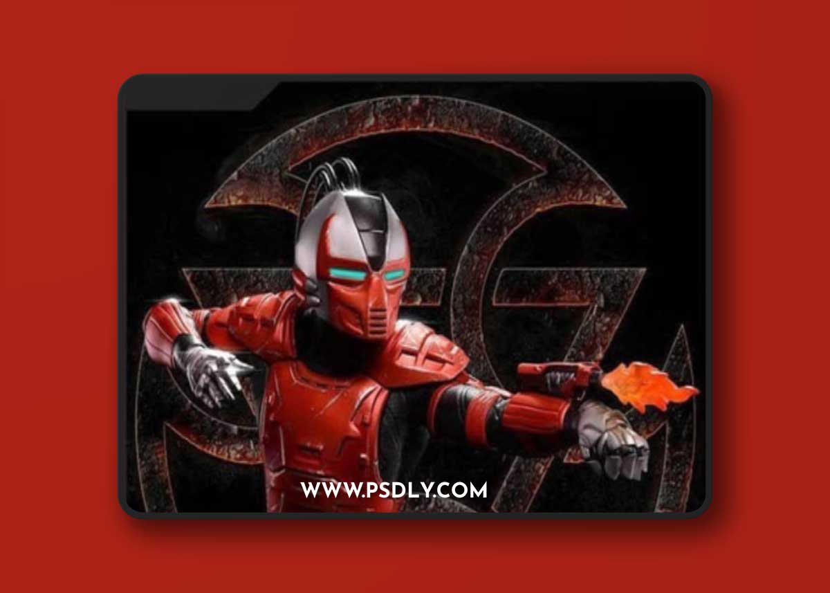 Mortal Kombat – Sektor – 3D Print