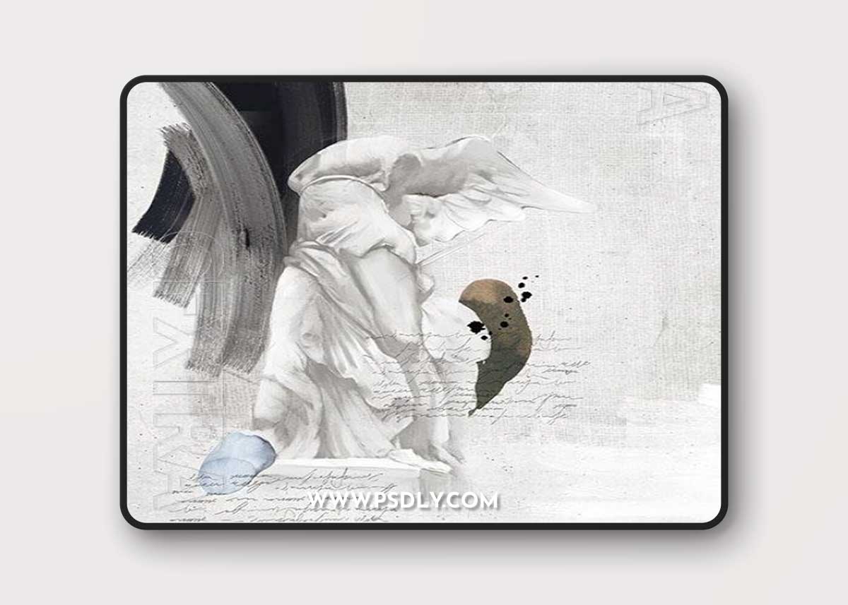 Nike and abstract - Wallpaper for interior
