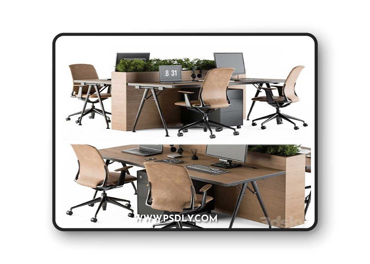 Office Furniture Employee Set 29